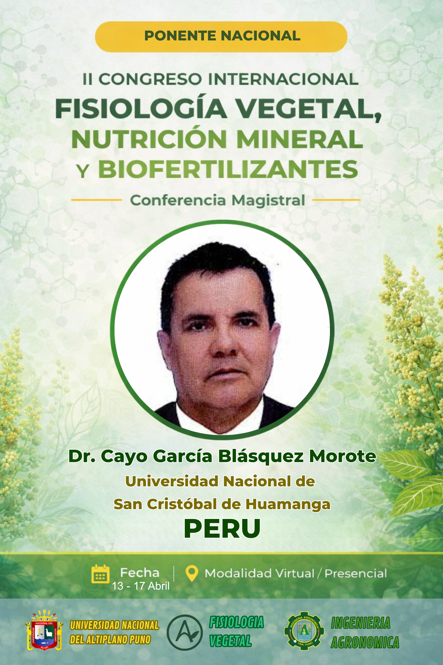 Dr. Cayo García Blásquez Morote