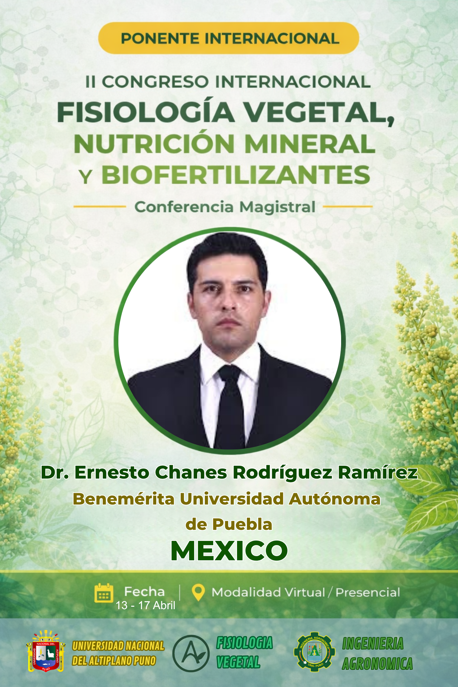 Dr. Ernesto Chanes Rodríguez Ramírez