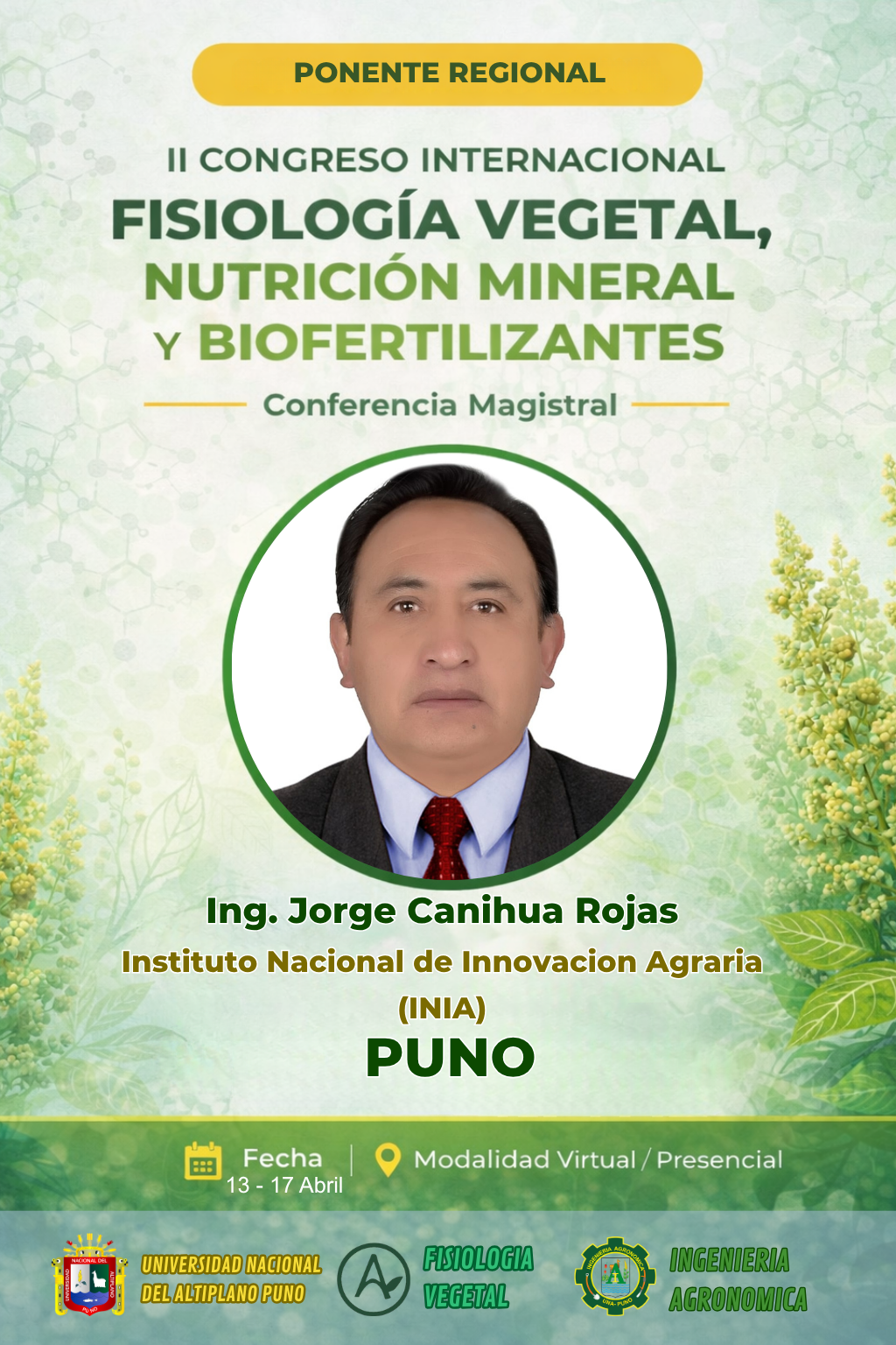Ing. Jorge Canihua Rojas