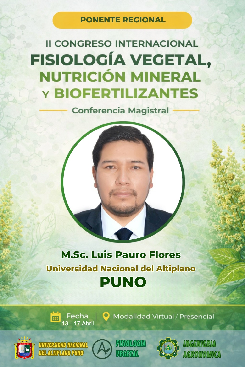 M.Sc. Luis Pauro Flores